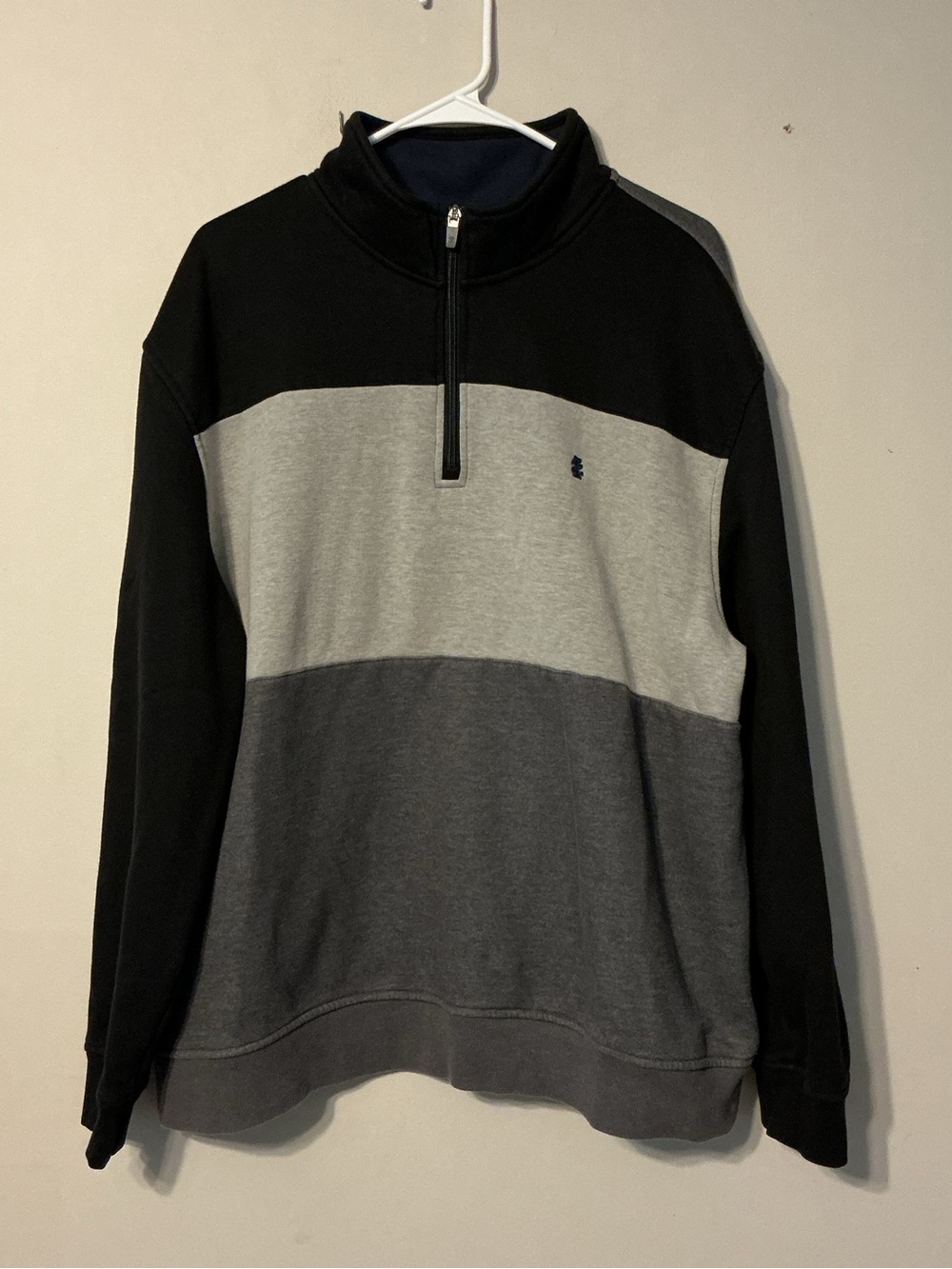 Izod Advantage Performance Colorblock Quarter Zip